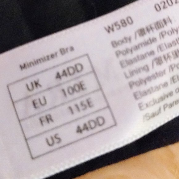 CALVENA (44DD) Minimizer Bra Full Coverage Plus Size Smooth Underwire Se… - Picture 6 of 9